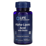 Life Extension, Alpha-Lipoic Acid with Biotin, 60 Capsules - 737870457060 | Hilife Vitamins