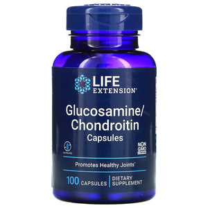 Life Extension, Glucosamine/Chondroitin Capsu, 100 Capsules - 737870522102 | Hilife Vitamins