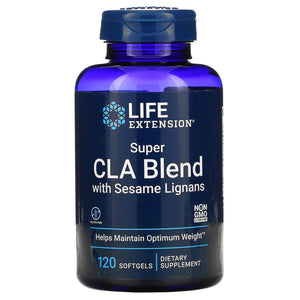 Life Extension, Super CLA Blend with Sesame L, 120 Softgels - 737870818120 | Hilife Vitamins