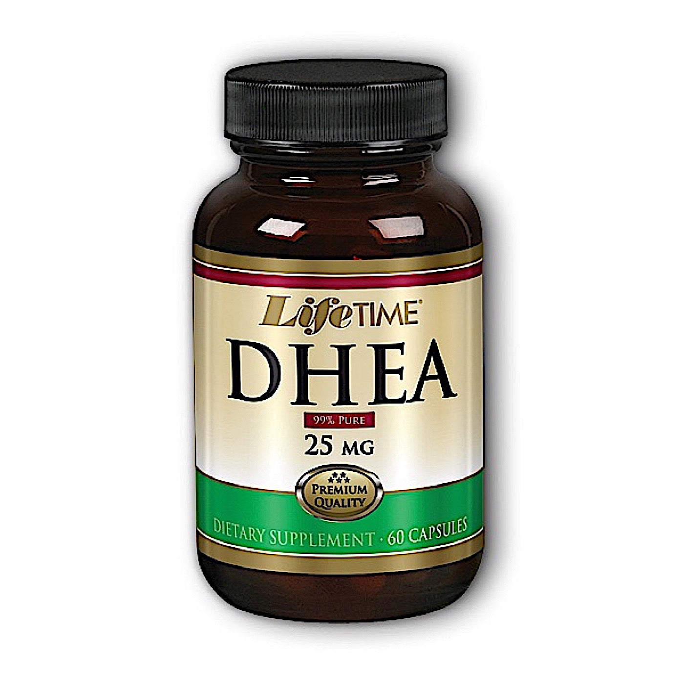 Lifetime, DHEA, 60 Capsules UPC 053232204005 | HiLife Vitamins