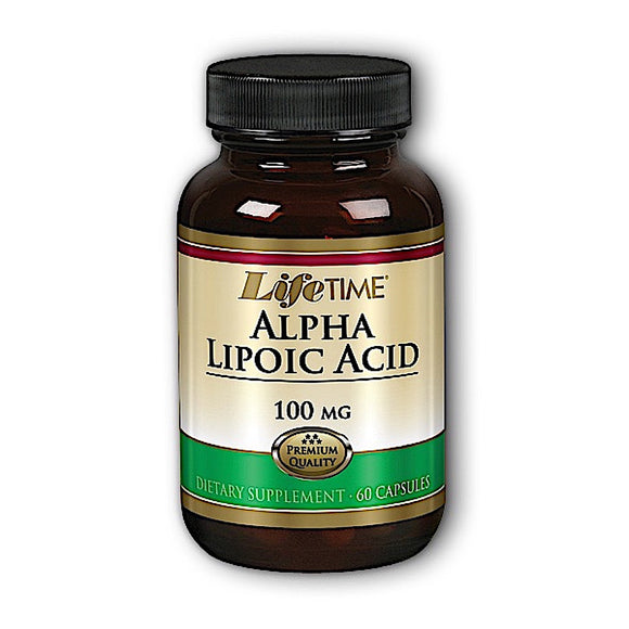 Lifetime, Alpha Lipoic Acid, 60 Capsules - 053232620119 | Hilife Vitamins