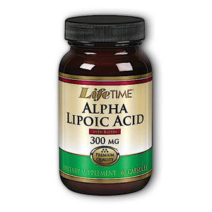 Lifetime, Alpha Lipoic Acid 300mg, 60 Capsules - 053232620126 | Hilife Vitamins