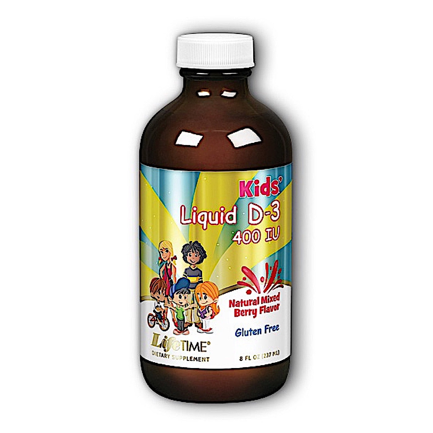 Lifetime, Kids Vitamin D3, 8 Oz UPC 053232697418 | HiLife Vitamins