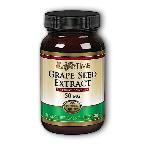 Lifetime, Grape Seed, 60 Capsules - 053232788352 | Hilife Vitamins