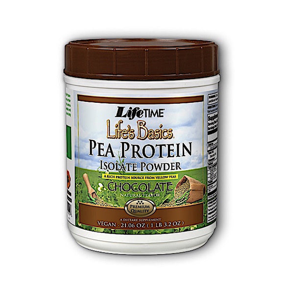 Lifetime, Life's Basics Pea Protein Chocolate, 1.32 - 053232900426 | Hilife Vitamins
