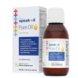 Lifetrients, Speak + D, Pure Oil, Natural Lemon Flavor, 4.05 Fl Oz - 899399001336 | Hilife Vitamins