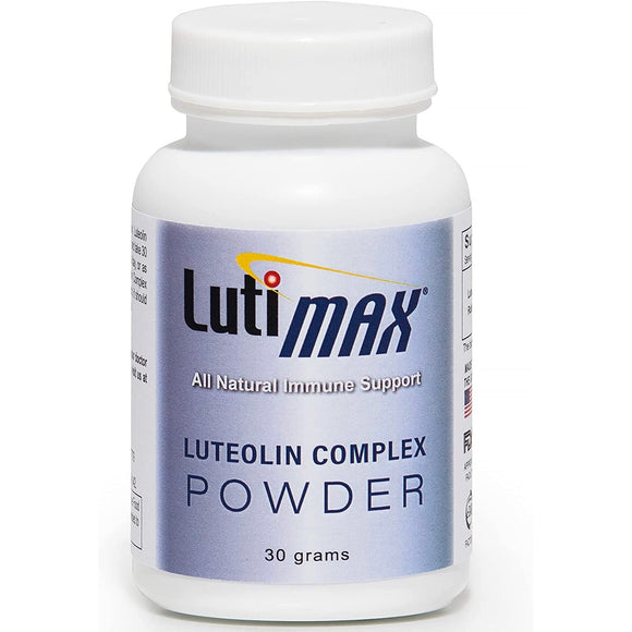 LutiMax, Luteolin Complex Powder, 30 Grams - 761856271838 | Hilife Vitamins