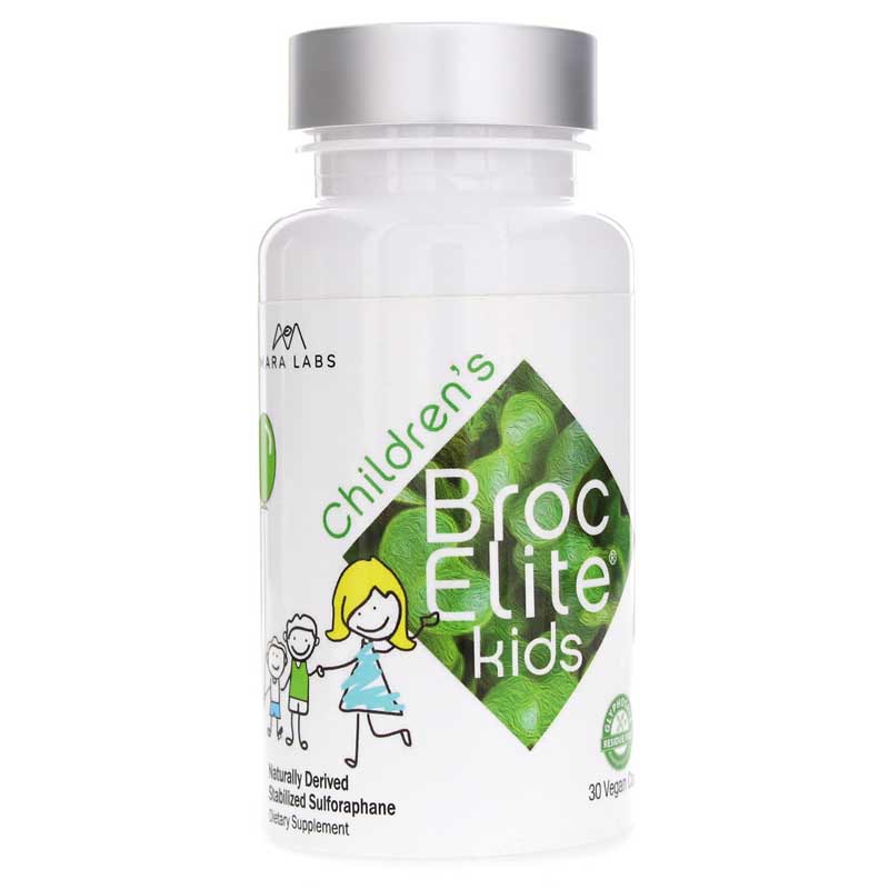 Mara Labs, BrocEite kids, 30 Vegan Capsules UPC 860060001498 | HiLife Vitamins