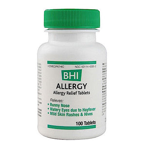 Medinatura, Bhi Allergy, 100 Tablets - 787647100019 | Hilife Vitamins