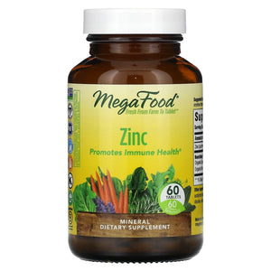 Megafood, Zinc, 60 Tablets - 051494101889 | Hilife Vitamins