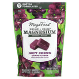 Megafood, Relax & Calm Magnesium Soft Chews, Grape, 30 Soft Chews - 051494103999 | Hilife Vitamins