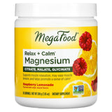 Megafood, Relax & Calm Magnesium, Raspberry Lemonade, 7.05 oz Powder - 051494601716 | Hilife Vitamins