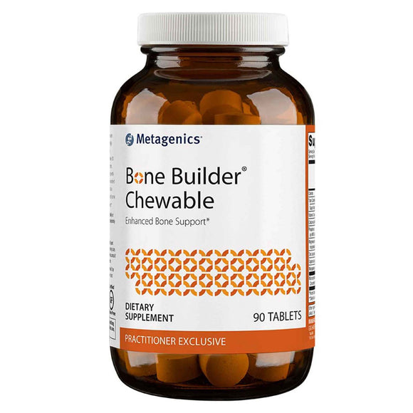 Metagenics, Bone Builder Chewable Chocolate, 90 Tablets - 755571013149 | Hilife Vitamins