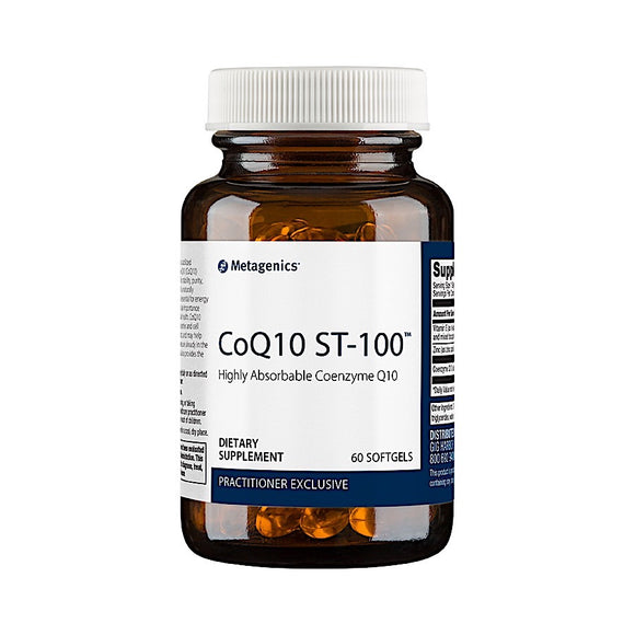 Metagenics, CoQ10 ST-100, 60 Softgels - 755571013651 | Hilife Vitamins