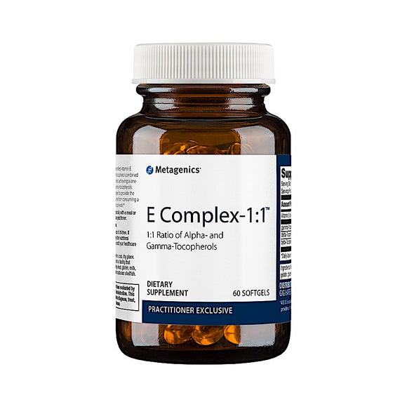 Metagenics, E Complex 1:1, 60 Softgels - 755571014993 | Hilife Vitamins
