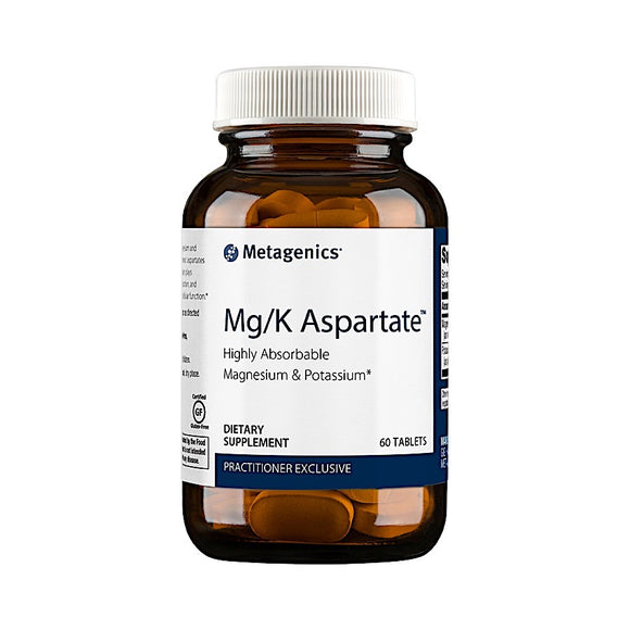 Metagenics, mg/K Aspartate, 60 Tablets - [product_sku] | HiLife Vitamins