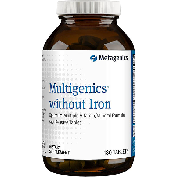 Metagenics, Multigenics without Iron, 180 Tablets - 755571024510 | Hilife Vitamins