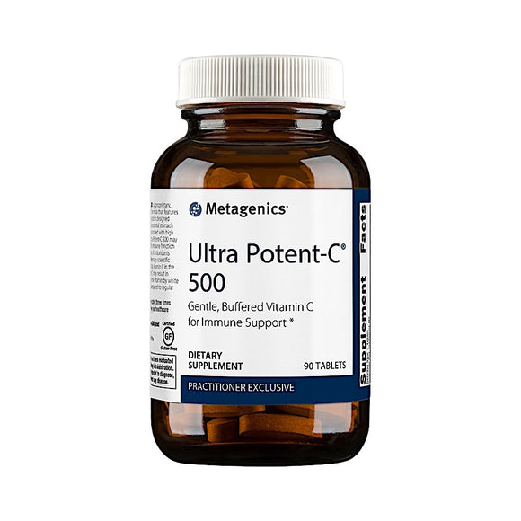 Metagenics, Ultra Potent-C 500, 90 Tablets - [product_sku] | HiLife Vitamins