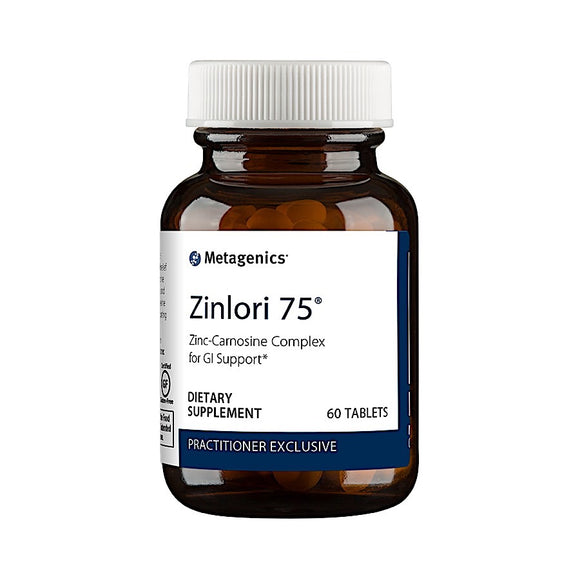 Metagenics, zinlori 75, 60 Tablets - 755571031051 | Hilife Vitamins
