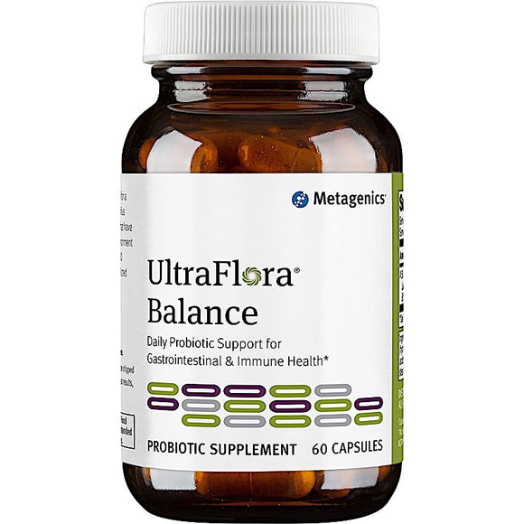 Metagenics, Ultra Flora Balance, 60 Capsules - 755571031143 | Hilife Vitamins