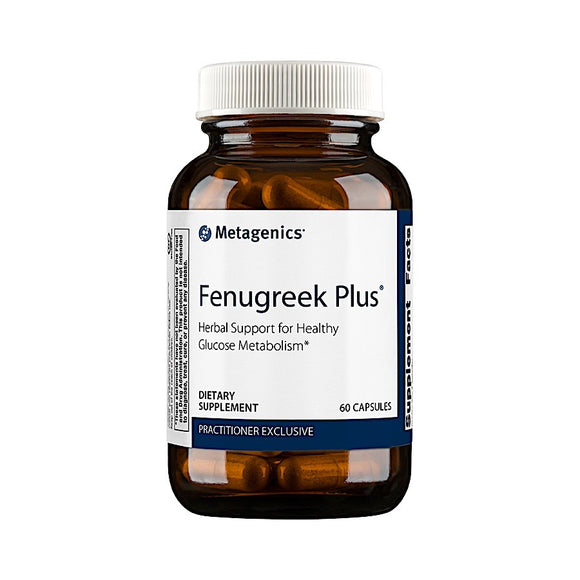 Metagenics, Fenugreek Plus, 60 Capsules - [product_sku] | HiLife Vitamins
