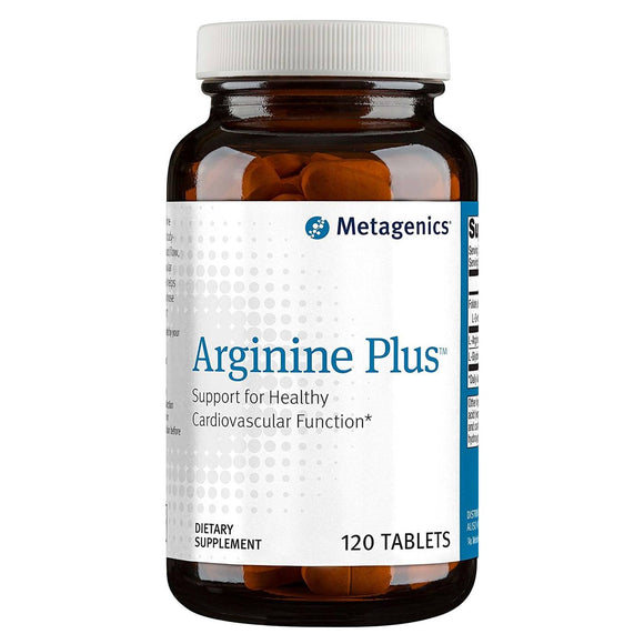 Metagenics, Arginine Plus With Actifolate, 120 Tablets - 755571910554 | Hilife Vitamins