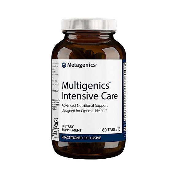Metagenics, Multigenics Intensive Care, 180 Tablets - 755571913661 | Hilife Vitamins