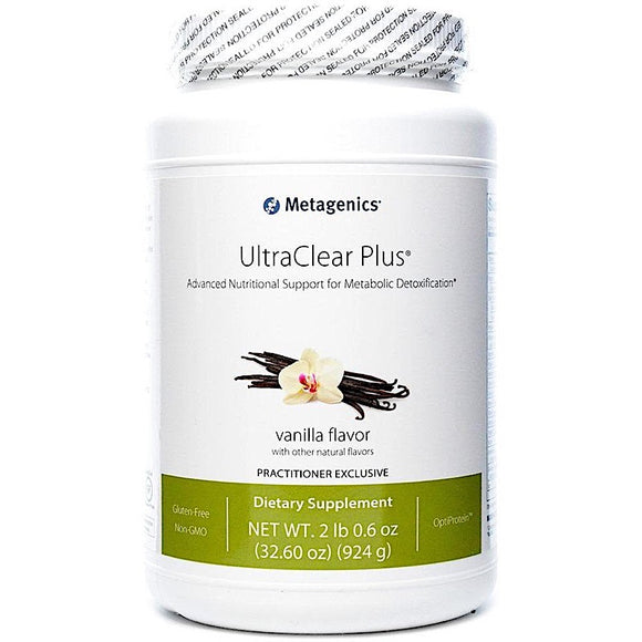 Metagenics, UltraClear Plus® Powder, Vanilla Flavor, 31.11 Oz - 755571916235 | Hilife Vitamins