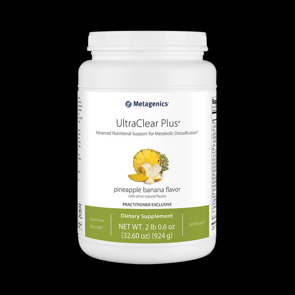 Metagenics, Ultraclear Plus Natural Pineapple Banana Powder, 32.60 oz - 755571916242 | Hilife Vitamins