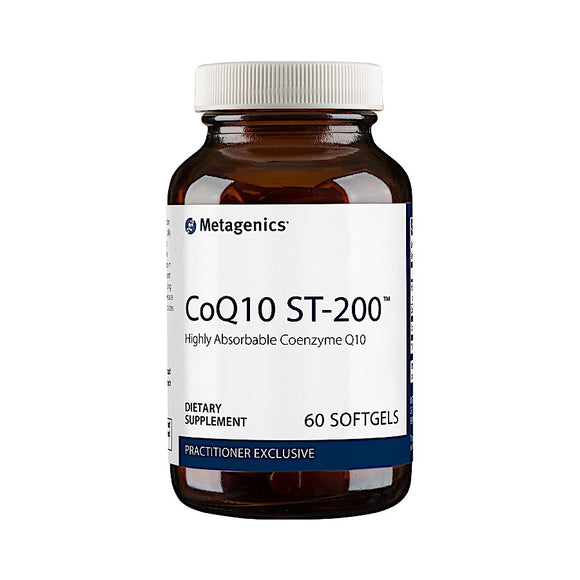 Metagenics, CoQ10 ST-200, 60 Softgels - 755571927354 | Hilife Vitamins