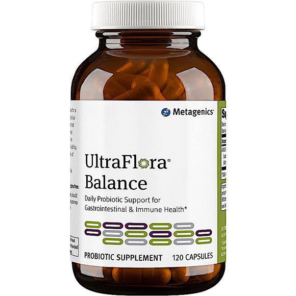 Metagenics, Ultra Flora Balance, 120 Capsules - 755571927408 | Hilife Vitamins