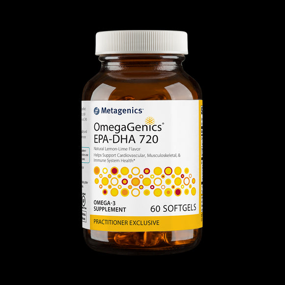 Metagenics, Omegagenics Epa-Dha 720 Lemon, 240 Softgels - 755571927804 | Hilife Vitamins