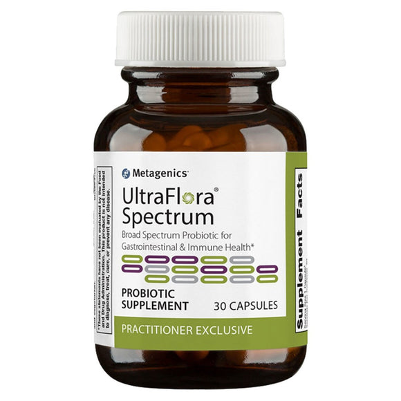 Metagenics, Ultraflora Spectrum, 30 Capsules - 755571931832 | Hilife Vitamins