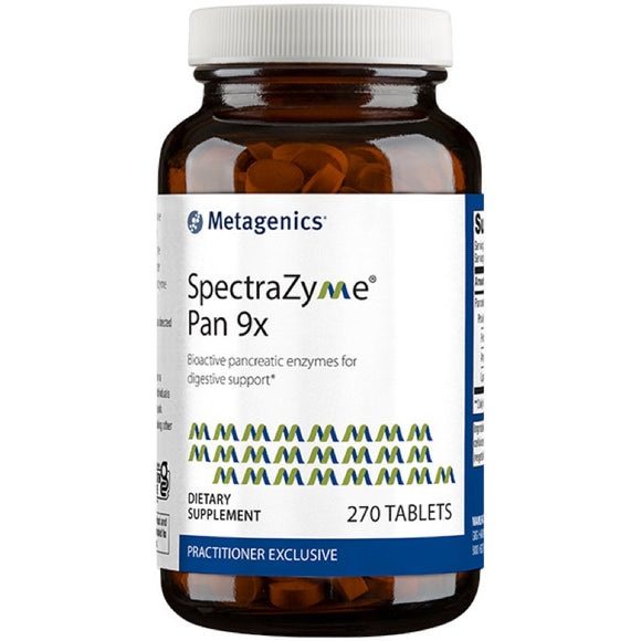 Metagenics, SpectraZyme Pan 9x, 270 Tablets - 755571939630 | Hilife Vitamins