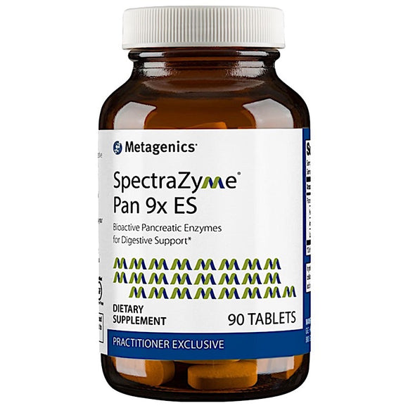 Metagenics, SpectraZyme Pan 9x ES, 90 Tablets - 755571939647 | Hilife Vitamins