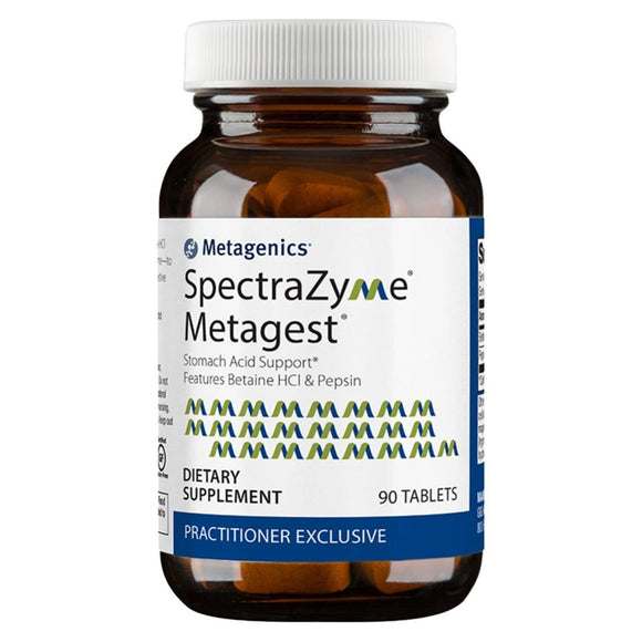 Metagenics, Spectrazyme Metagest, 90 Tablets - 755571939654 | Hilife Vitamins