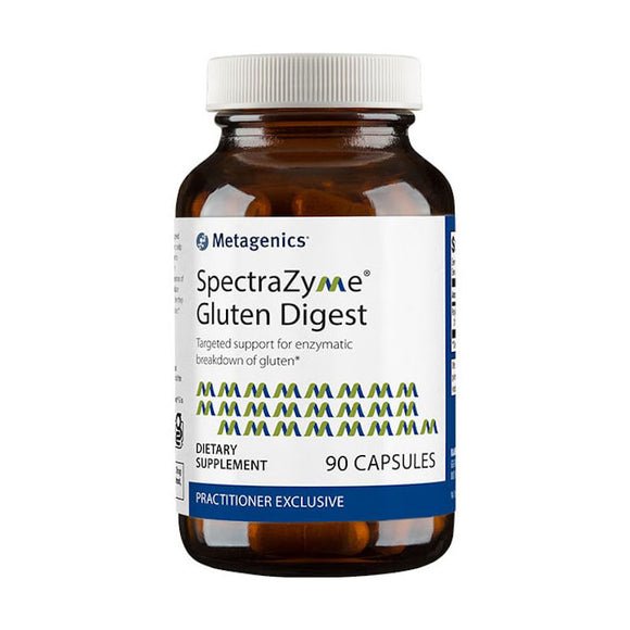Metagenics, SpectraZyme Gluten Digest, 90 Capsules - 755571940728 | Hilife Vitamins