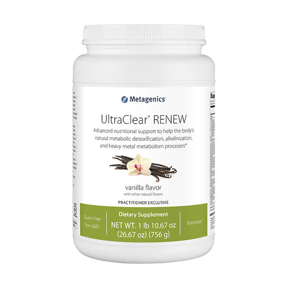 Metagenics, UltraClear RENEW Vanilla,21 Servings, 26.67 Oz - 755571943927 | Hilife Vitamins