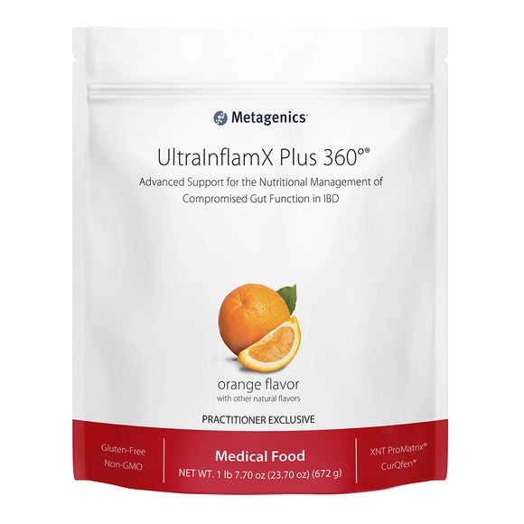 Metagenics, UltraInflamX® PLUS 360 Orange, 14 Servings - 755571947895 | Hilife Vitamins