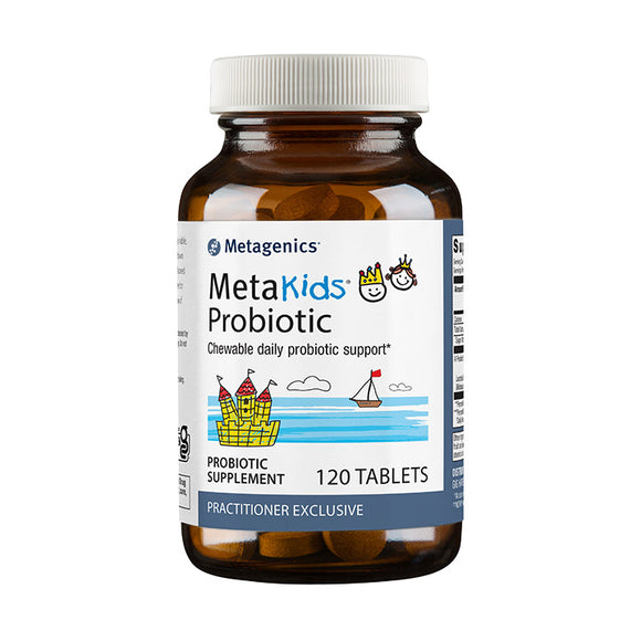 Metagenics, MetaKids® Probiotic, 120 Tablets - 755571948694 | Hilife Vitamins