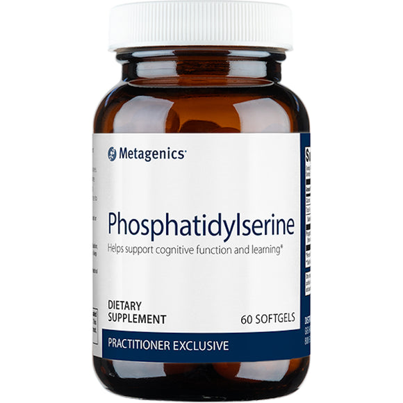 Metagenics, Phosphatidylserine 60 SG, 60 Softgels - 755571952998 | Hilife Vitamins