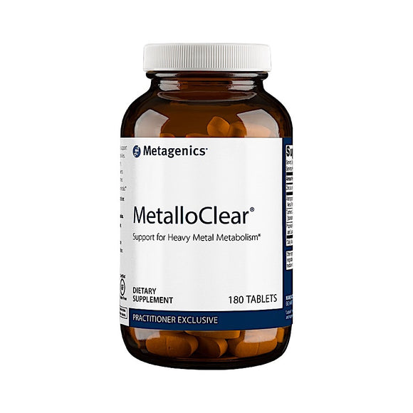 Metagenics, MetalloClear, 180 Tablets - 755571918758 | Hilife Vitamins