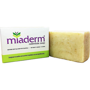 Miaderm, Radiation Relief Calendula Soap, 1 Bar - 617561986805 | Hilife Vitamins