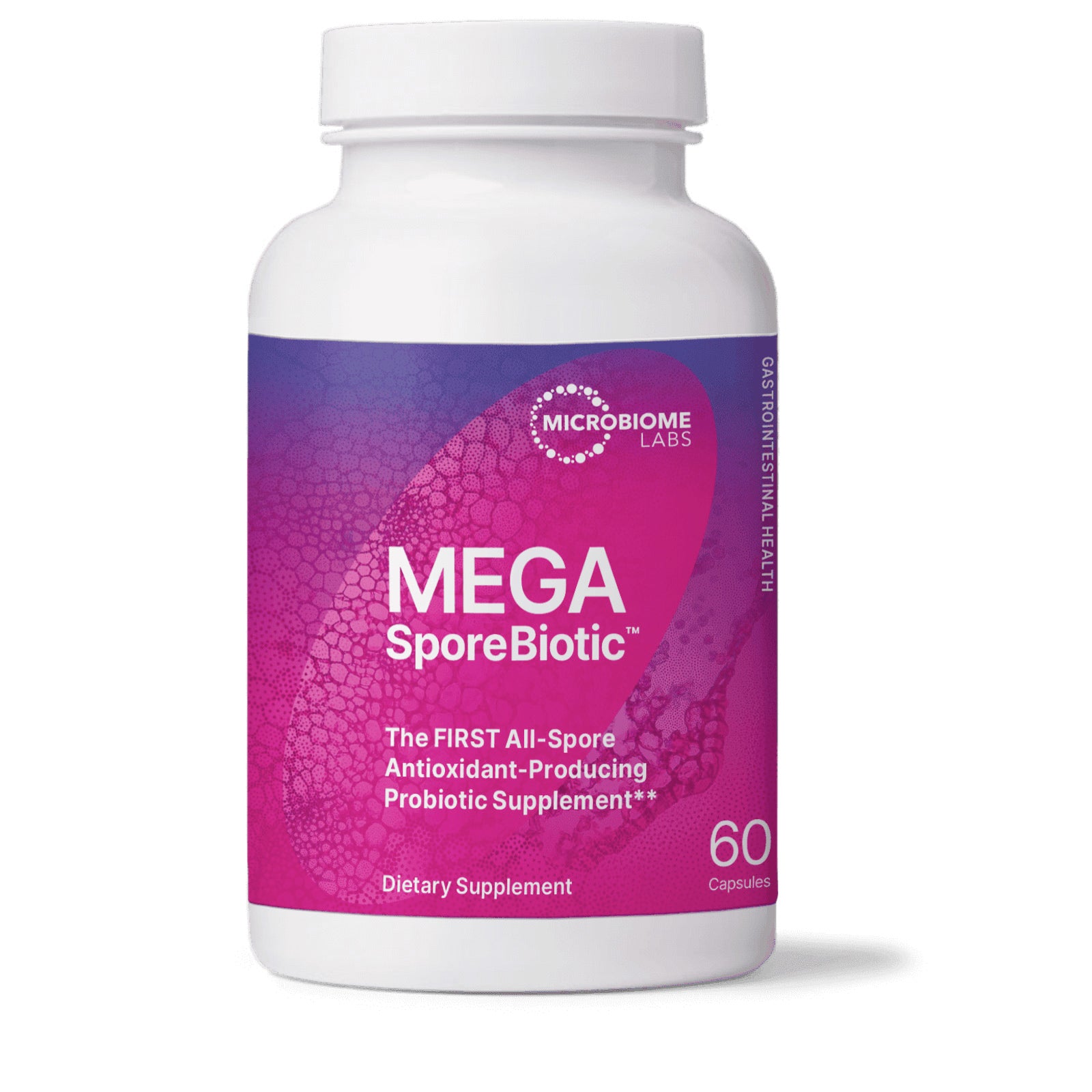 Microbiome Labs, Mega SporeBiotic, 60 Capsules - 793888530065 | Hilife Vitamins