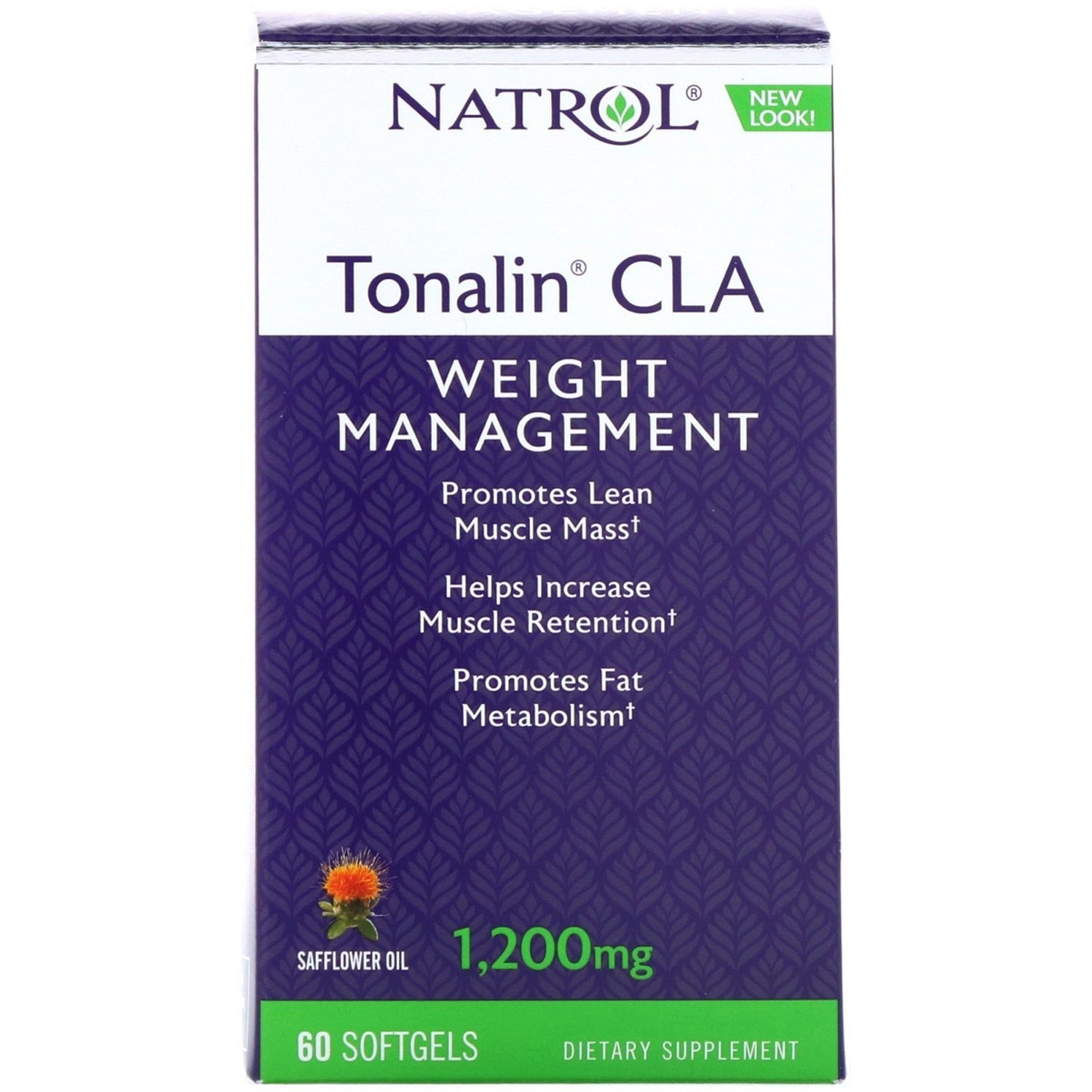 Natrol, Tonalin Cla 1200 mg, 60 Softgels UPC 047469008635 | HiLife Vitamins
