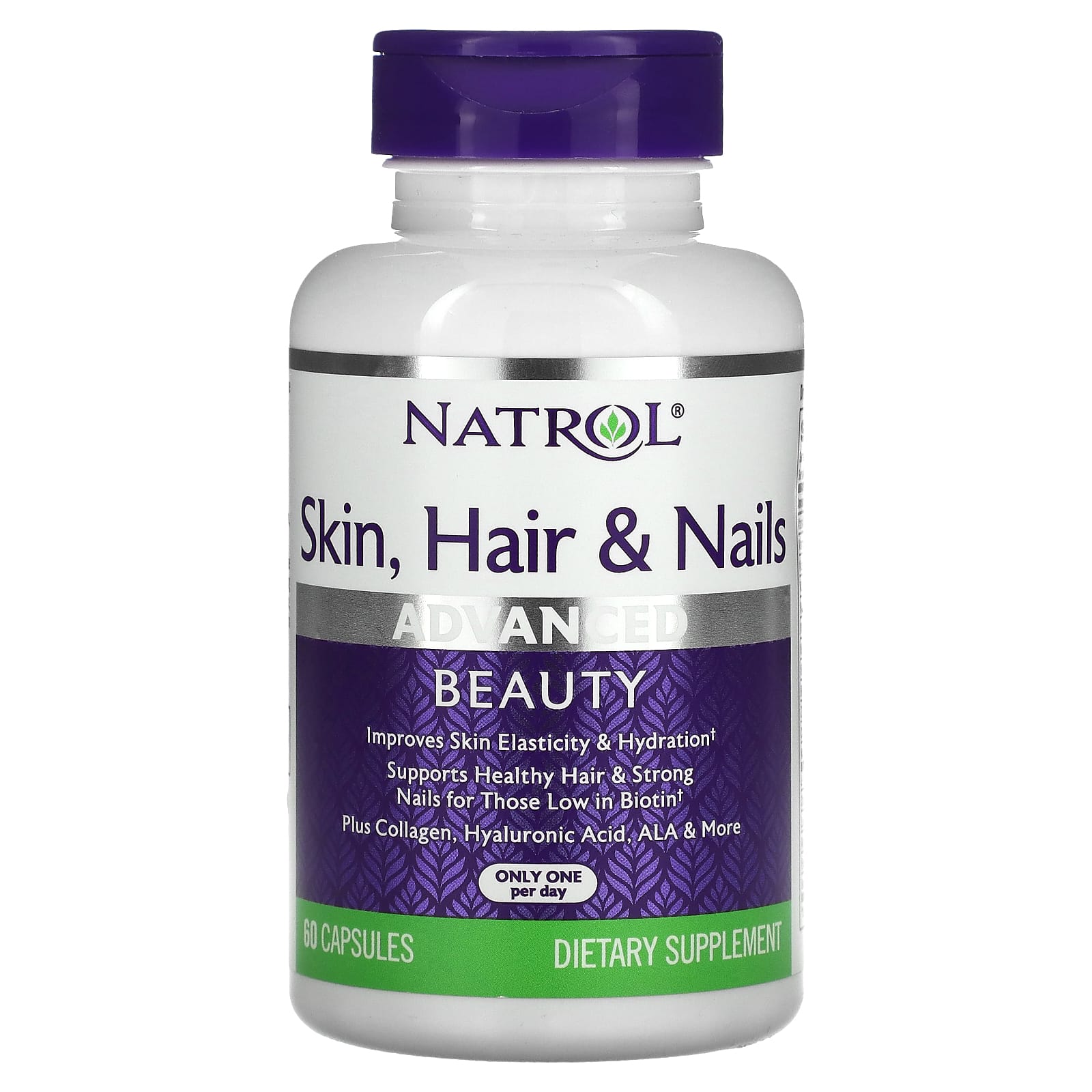 Natrol, Skin, Hair, Nails with Lutein, 60 Capsules UPC 047469071400 | HiLife Vitamins