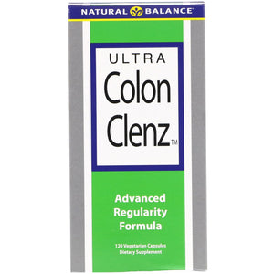 Natural Balance, ULTRA COLON CLENZ, 120 VegCaps - 047868127524 | Hilife Vitamins