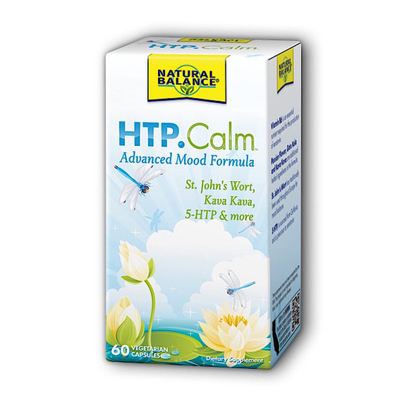 Natural Balance, HTP Calm, 60 Vegetarian Capsules - 047868418608 | Hilife Vitamins