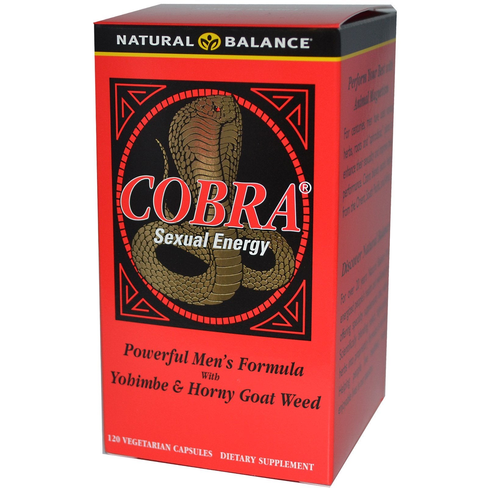 Natural Balance - Cobra, 120 Capsules