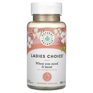 Natural Balance, Ladies Choice, 60 VegCaps - 047868451612 | Hilife Vitamins